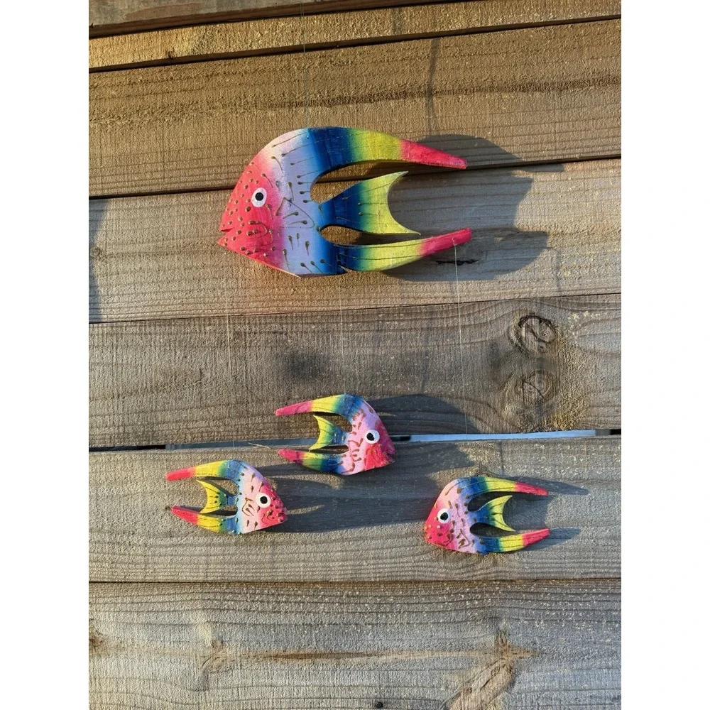 Handmade wooden hanging